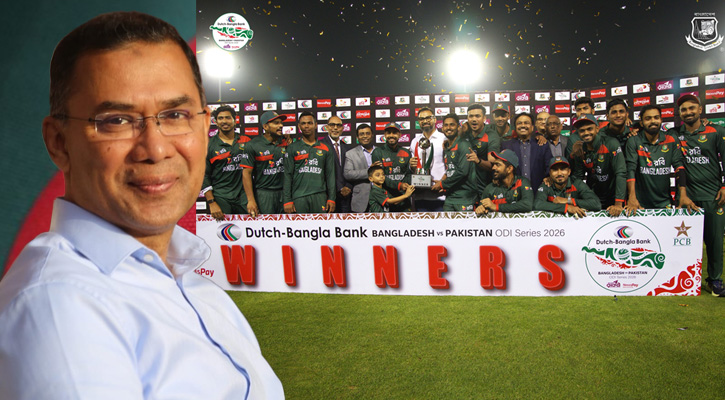 পাকিস্তানের বিপক্ষে সিরিজ জয়ে প্রধানমন্ত্রীর অভিনন্দন