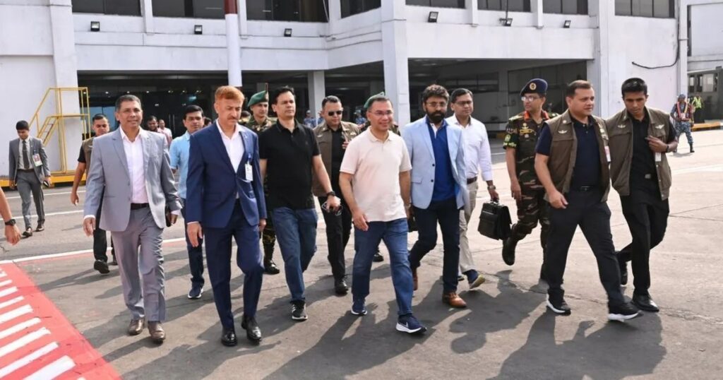 সৈয়দপুরে পৌঁছেছেন প্রধানমন্ত্রী তারেক রহমান