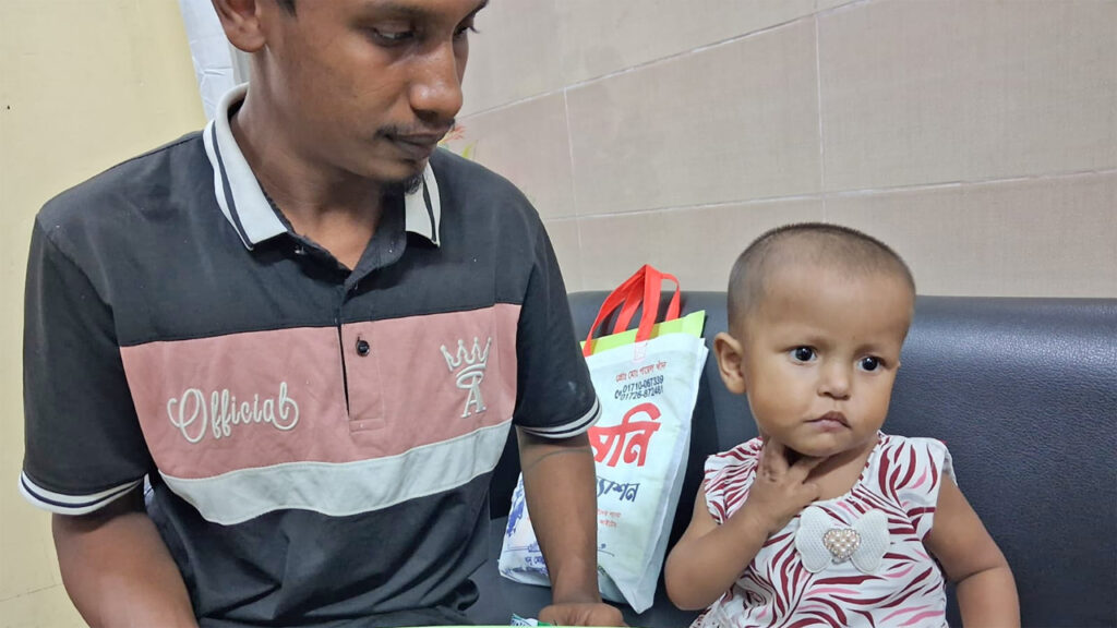 জটিল রোগে আক্রান্ত শিশু আনিফার চিকিৎসার দায়িত্ব নিলেন প্রধানমন্ত্রী