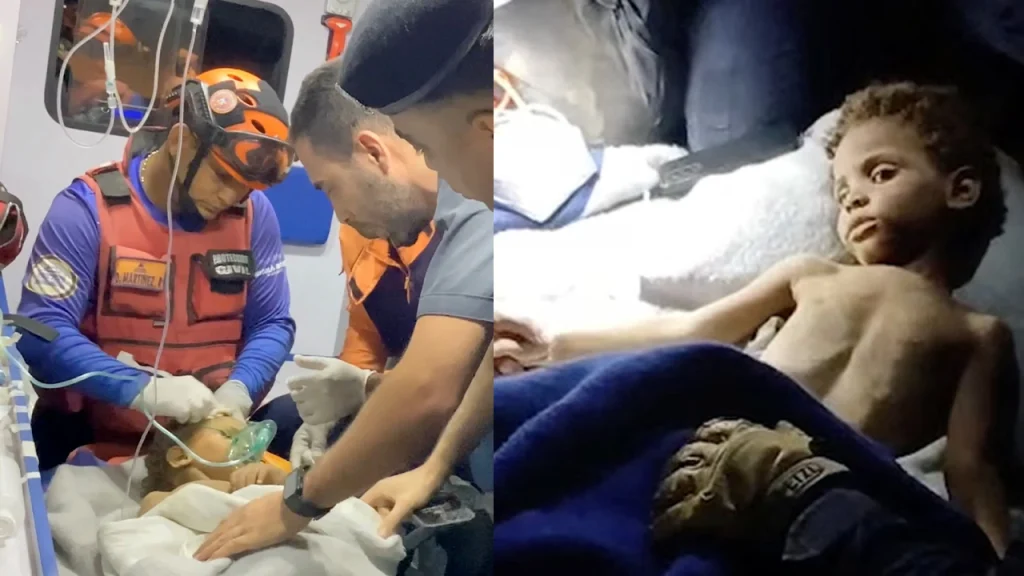ভেনেজুয়েলায় ভূমিকম্পের ছয় দিন পর তিন বছরের শিশুকে জীবিত উদ্ধার