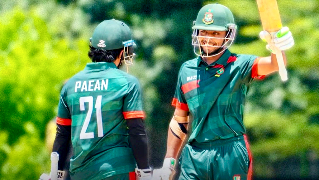 মালয়েশিয়াকে ১৫৩ রানে উড়িয়ে বাংলাদেশের দুর্দান্ত শুভসূচনা
