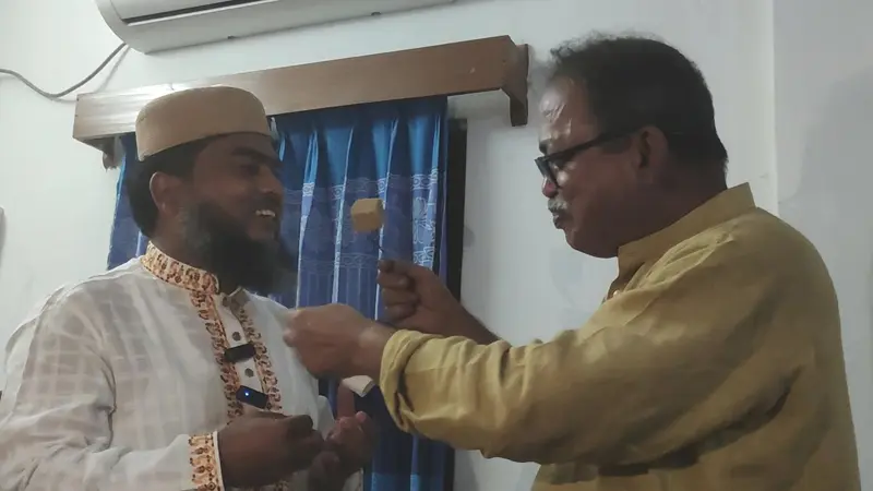 ঠাকুরগাঁও-১ উপনির্বাচন মিষ্টি নিয়ে জামায়াত প্রার্থীর বাসায় মির্জা ফয়সল আমীন